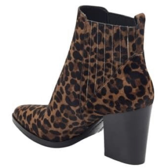 {Marc Fisher LTD} Alva Genuine Calf Hair Bootie - Picture 2 of 6
